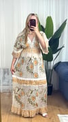 Premium Kalite Nakışlı İşleme Detay Elbise -6