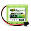 4.8V 1800mAh Oyuncak Araba Pili Bataryası Siyah Soket | Şarjlı Yedek Akü