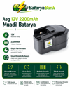BataryaBank AEG 12V 2200mAh Muadil Matkap Bataryası
