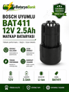 Bosch BAT411 12V 2.5Ah Muadil Batarya
