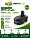 Dewalt 18V 2200mAh Muadil Batarya