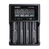 XTAR VC4SL LCD Ekranlı Pil Şarj Aleti 4'lü 18650 21700 Li-ion Ni-MH Akıllı Hızlı Şarj