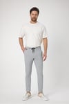 Altero Açık Lacivert Jogger Fit Bağcıklı Rahat Kesim İlkbahar-Yaz Pantolon
