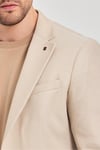 Antony Erkek Camel-bej Polyviskon Kumaşlı Slim Fit İlkbahar-yaz Spor Blazer Ceket