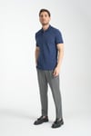 Basic Polo Yaka Comfort Fit 100% Pamuk Pike Tişört