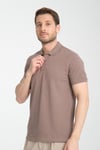 Basic Polo Yaka Comfort Fit 100% Pamuk Pike Tişört