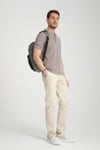 Boggee Pedso Erkek Kahve İtalyan Yaka Çekmez Likralı %100 Pamuklu Kumaş Slim Fit Polo Yaka Tişört