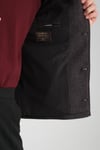 Diena Erkek Melanj Siyah Fitilli Premium Slim Fit Kapak Cepli Ceket Mont