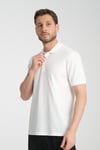 Düz Polo Yaka Regular Fit 100% Pamuk Pike Tişört
