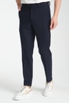 Erkek Beli Lastikli Kalın Kaşe Görünümlü Casual Pantolon