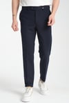 Erkek Beli Lastikli Kalın Kaşe Görünümlü Casual Pantolon