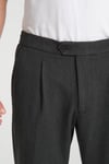 Erkek Beli Lastikli Kalın Kaşe Görünümlü Casual Pantolon
