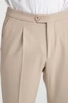 Erkek Beli Lastikli Kalın Kaşe Görünümlü Casual pantolon