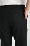 Erkek Beli Lastikli Kalın Kaşe Görünümlü Casual Pantolon