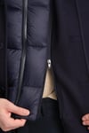 Erkek Kalın Kaşe Kaban Bebe Yaka Regular Fit Önü Dolumlu