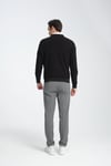 Erkek Kışlık Regular Fit Polo Yaka Basic Sweatshirt