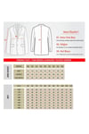 Erkek Koyu Lacivert Slim Fit Dar Kesim Mono Yaka Casual Blazer Ceket