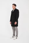 Erkek Kruvaze Kaban-Palto Regular Fit