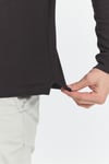 Erkek Regular Fit Polo Yaka Basic Sweatshirt Damla Örğülü