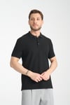 Esnek Örme Düğmeli Polo Yaka Erkek Classic Fit Polo Yaka T-Shirt 100% Pamuk