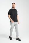 Esnek Örme Düğmeli Polo Yaka Erkek Classic Fit Polo Yaka T-Shirt 100% Pamuk