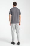 Esnek Örme Düğmeli Polo Yaka Erkek Classic Fit Polo Yaka T-Shirt 100% Pamuk