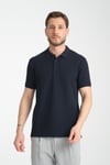 Esnek Örme Düğmeli Polo Yaka Erkek Classic Fit Polo Yaka T-Shirt 100% Pamuk