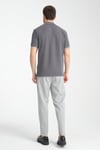 Esnek Örme Düğmeli Polo Yaka Erkek Classic Fit Polo Yaka T-Shirt 100% Pamuk