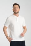 Esnek Örme Düğmeli Polo Yaka Erkek Classic Fit