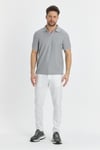 Esnek Waffle Polo Yaka Erkek Comfort Fit Polo Yaka T-Shirt 100% Pamuk