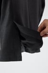 Fevuall Erkek Antrasit Diagonel Desenli Battal Büyük Beden Mono Yaka Dar Kesim Blazer Spor Ceket
