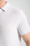 İnce Polo Yaka Waffle Erkek Regular Fit Polo Yaka T-Shirt 100% Pamuk