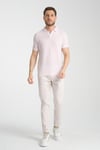 İnce Polo Yaka Waffle Erkek Regular Fit Polo Yaka T-Shirt 100% Pamuk
