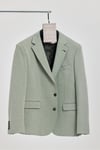 Java Erkek Green Likralı Esneyen Kumaşlı Slim Fit Blazer Ceket (Büyük Beden - Battal)