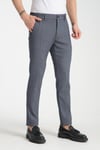 Kalın Desenli Erkek Yandan Cepli Klasik Bel Slim Fit Chino Pantolon