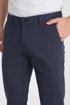 Kalın Düz Erkek Yandan Cepli Klasik Bel Slim Fit Chino Pantolon