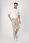 Laupes Erkek Stone Keten Karışımlı Jogger Fit Bağcıklı Yazlık Pantolon