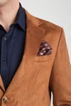 Modern Suet Erkek Blazer Mono Yaka Slim Fit Ceket