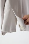Poçena Erkek Bej Esnek Kumaş Slim Fit Spor Blazer Ceket (Büyük Beden - Battal)