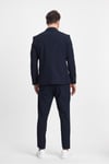 Polli Erkek Lacivert Polyamid-Teknik  Esnek Yazlık Serin Tutan Kumaş  Slim Fit  2'li Takım Elbise