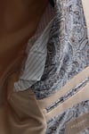 Savue Erkek Bej Pamuk Karışımlı Likralı Esneyen Kumaşlı Spor Blazer Ceket