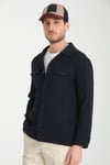 Vitanes Erkek Lacivert Overshirt Esneyen Kumaş Baharlık Trenç Ceket-Mont