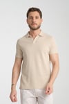Waffle Erkek Regular Fit Polo Yaka T-Shirt 100% Pamuk POLOYAKA