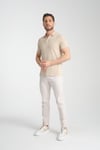 Waffle Erkek Regular Fit Polo Yaka T-Shirt 100% Pamuk POLOYAKA
