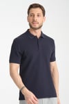 Waffle Erkek Regular Fit Polo Yaka T-Shirt 100% Pamuk POLOYAKA-DÜĞMELİ