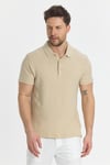 Waffle Erkek Regular Fit Polo Yaka T-Shirt 100% Pamuk POLOYAKA-DÜĞMELİ