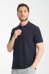 Waffle Erkek Regular Fit Polo Yaka T-Shirt 100% Pamuk POLOYAKA-DÜĞMELİ