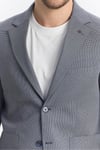 Zenova Erkek Navy Yarım Astarlı Torba Cepli İlkbahar-Yaz Spor Blazer Ceket