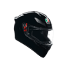 Agv K1 S Mono Black Kapalı Kask