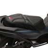 GP Kompozit Honda PCX 125 / 150 2014-2025 Uyumlu Fileli Motosiklet Konfor Sele Kılıfı Siyah